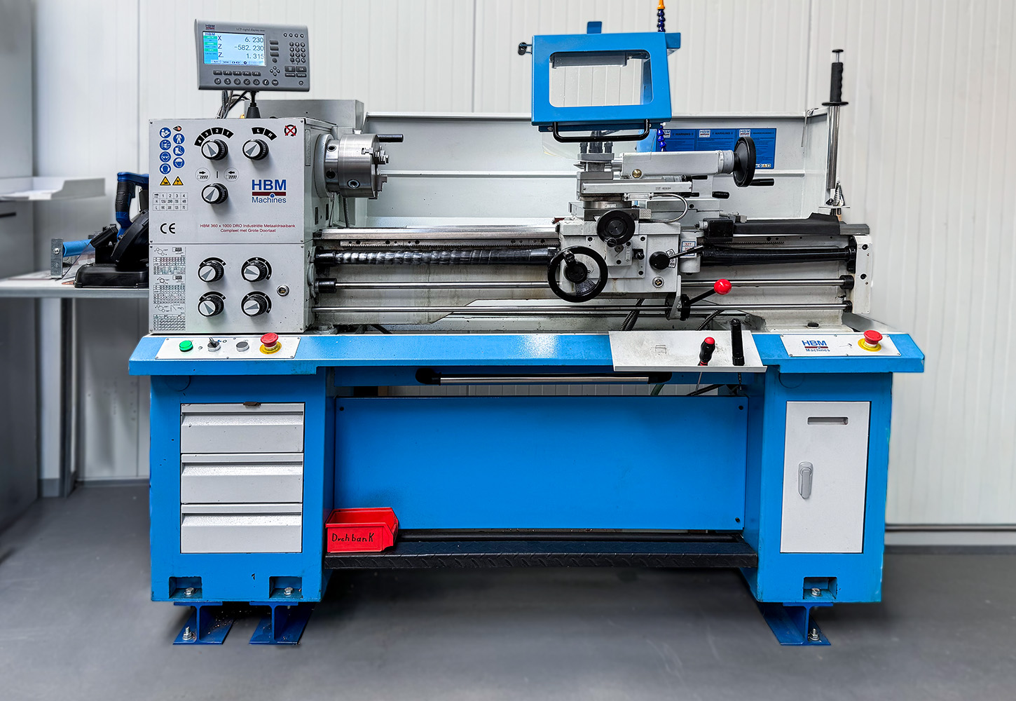 Turning work at CETEG